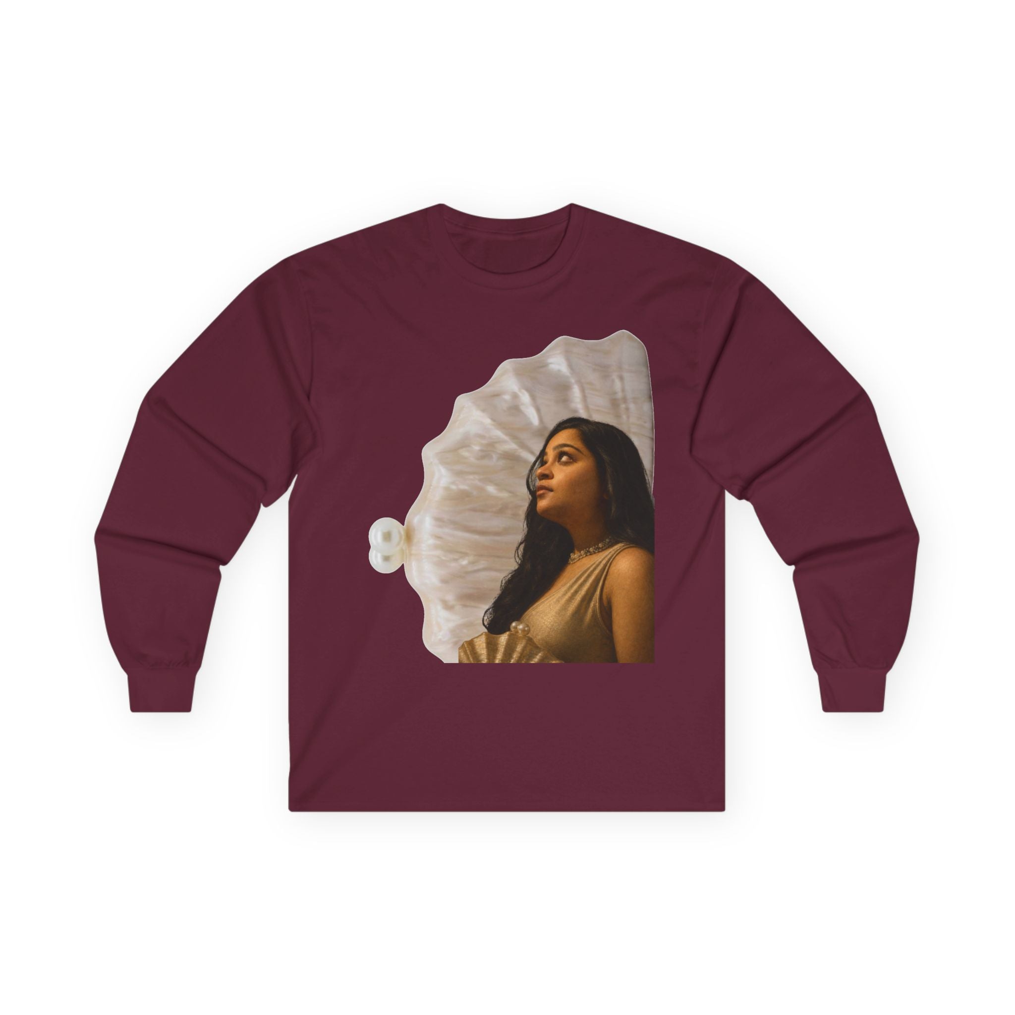 Long Sleeve Tee — "We Will Be Home" Portrait Graphic