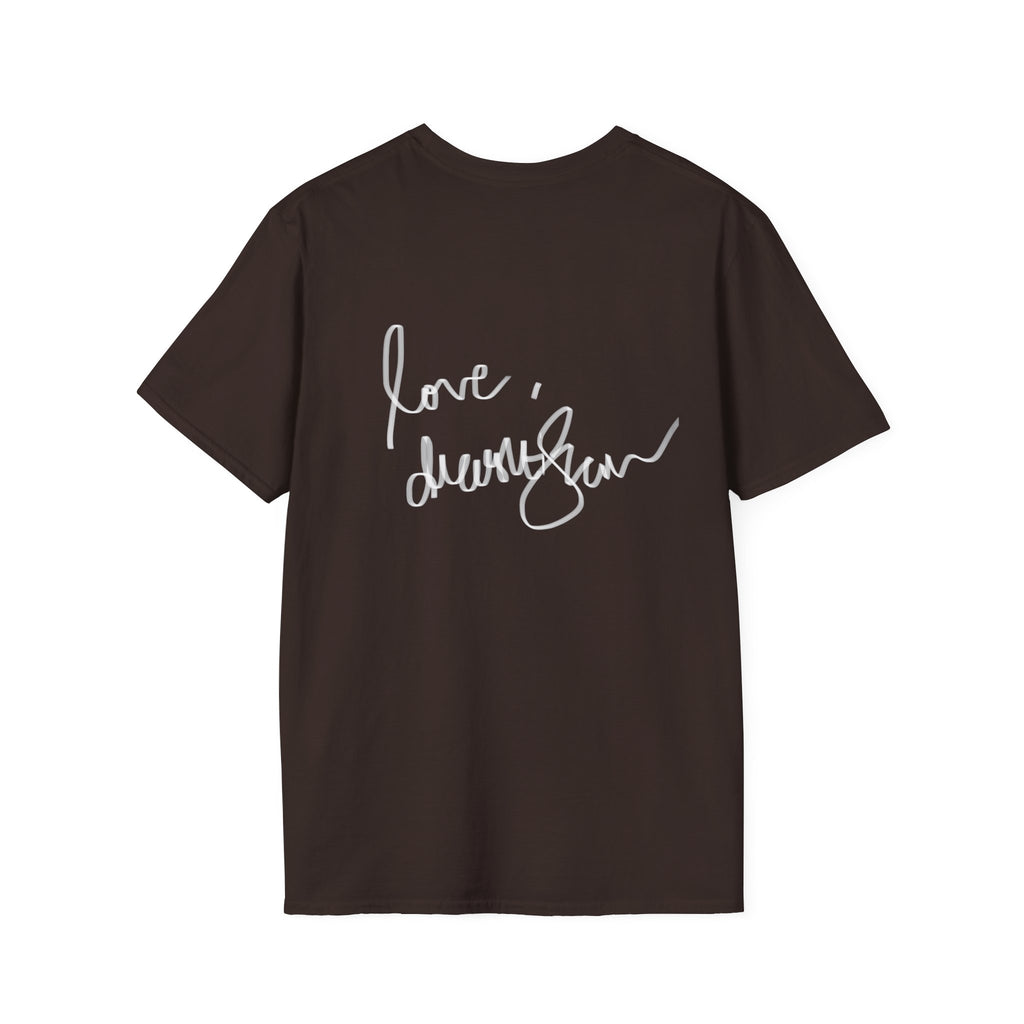 T-Shirt — Vintage Reclining Woman with Hand Mirror Art Tee