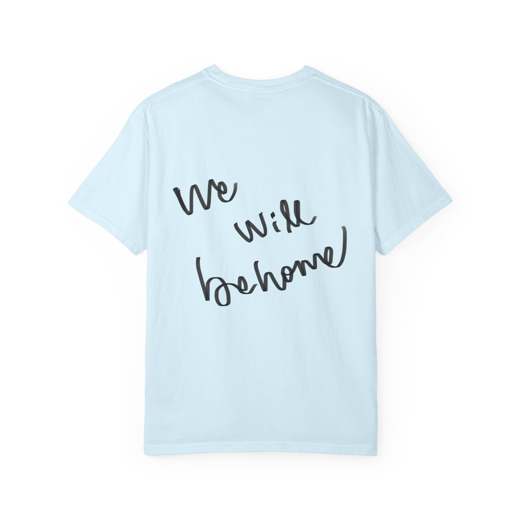 T‑Shirt — Retro Glam Woman with Iridescent Bubble | 'We Will Become' Graphic Tee