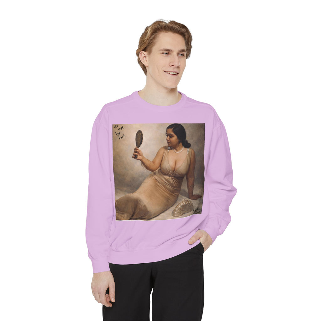 Sweatshirt — Vintage Muse Art Portrait Pullover