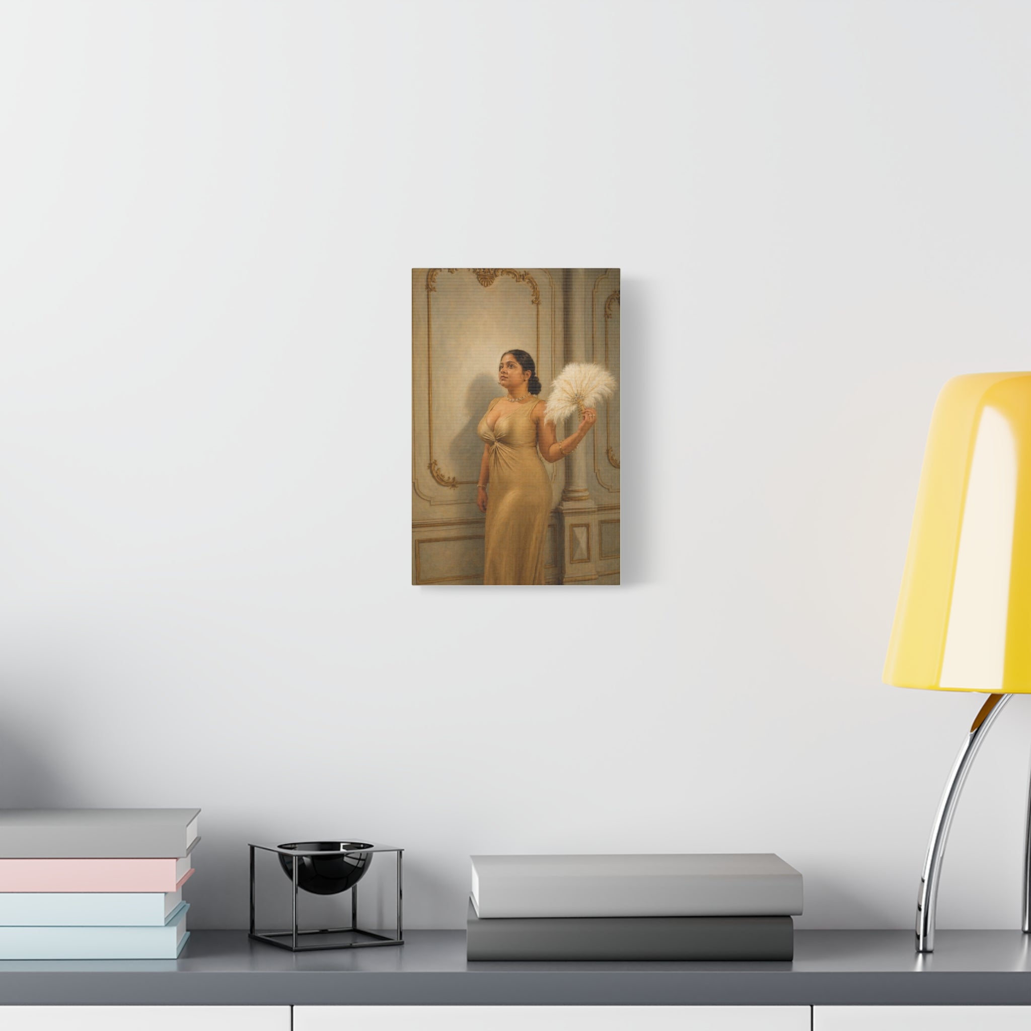 Classic Canvas: Vintage Portrait Art Canvas Print