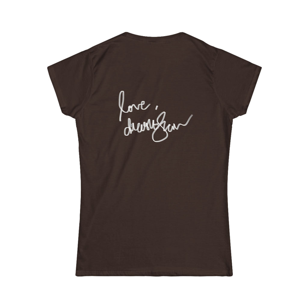 Women's Classic White Tee — Softstyle Short-Sleeve Shirt