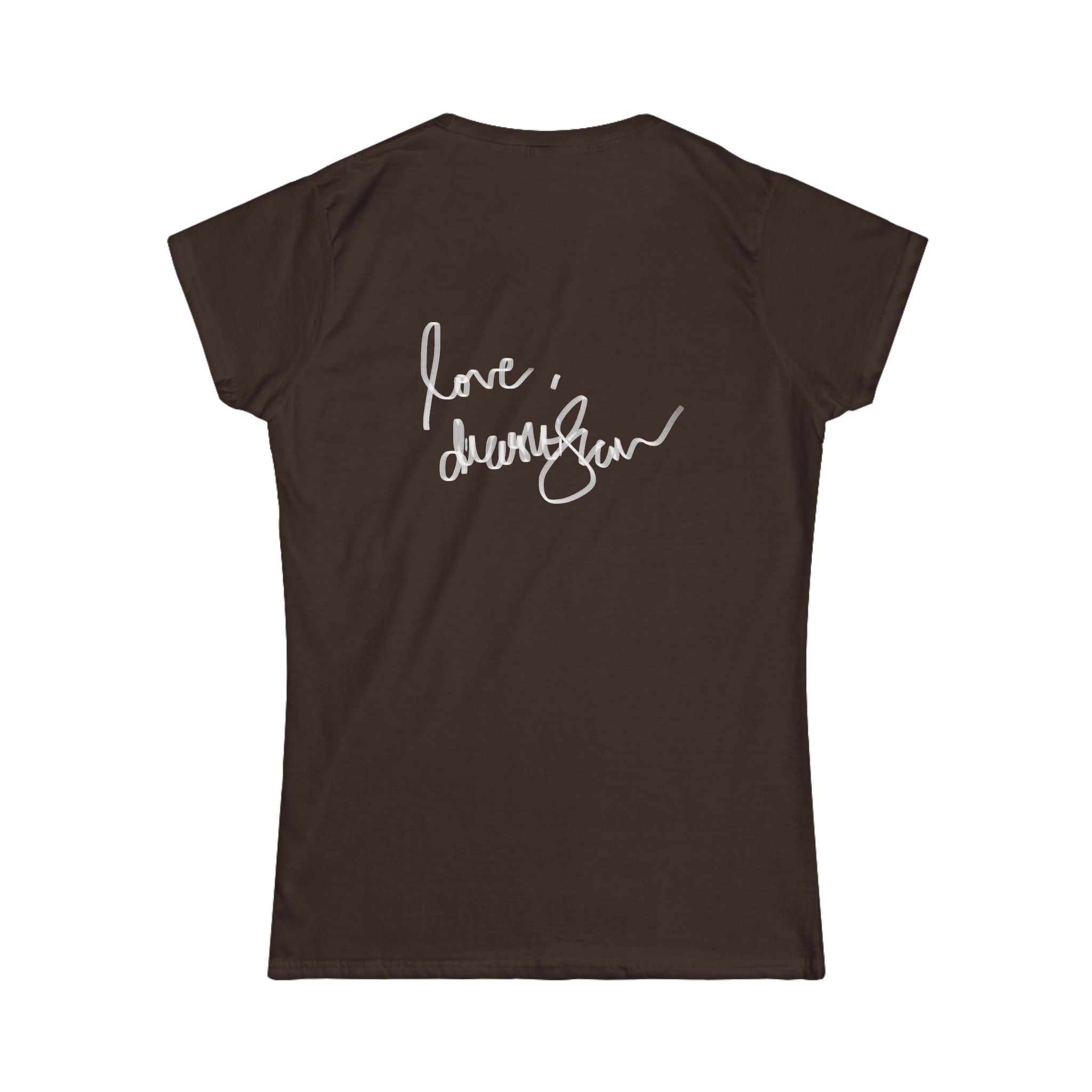 Women's Classic White Tee — Softstyle Short-Sleeve Shirt