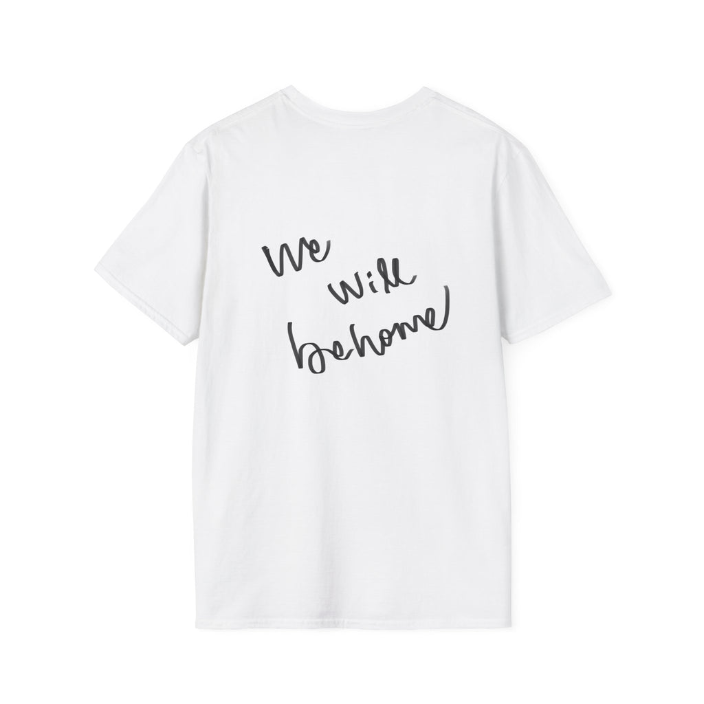 Vintage Arch Portrait T-Shirt — Elegant Woman Art Print