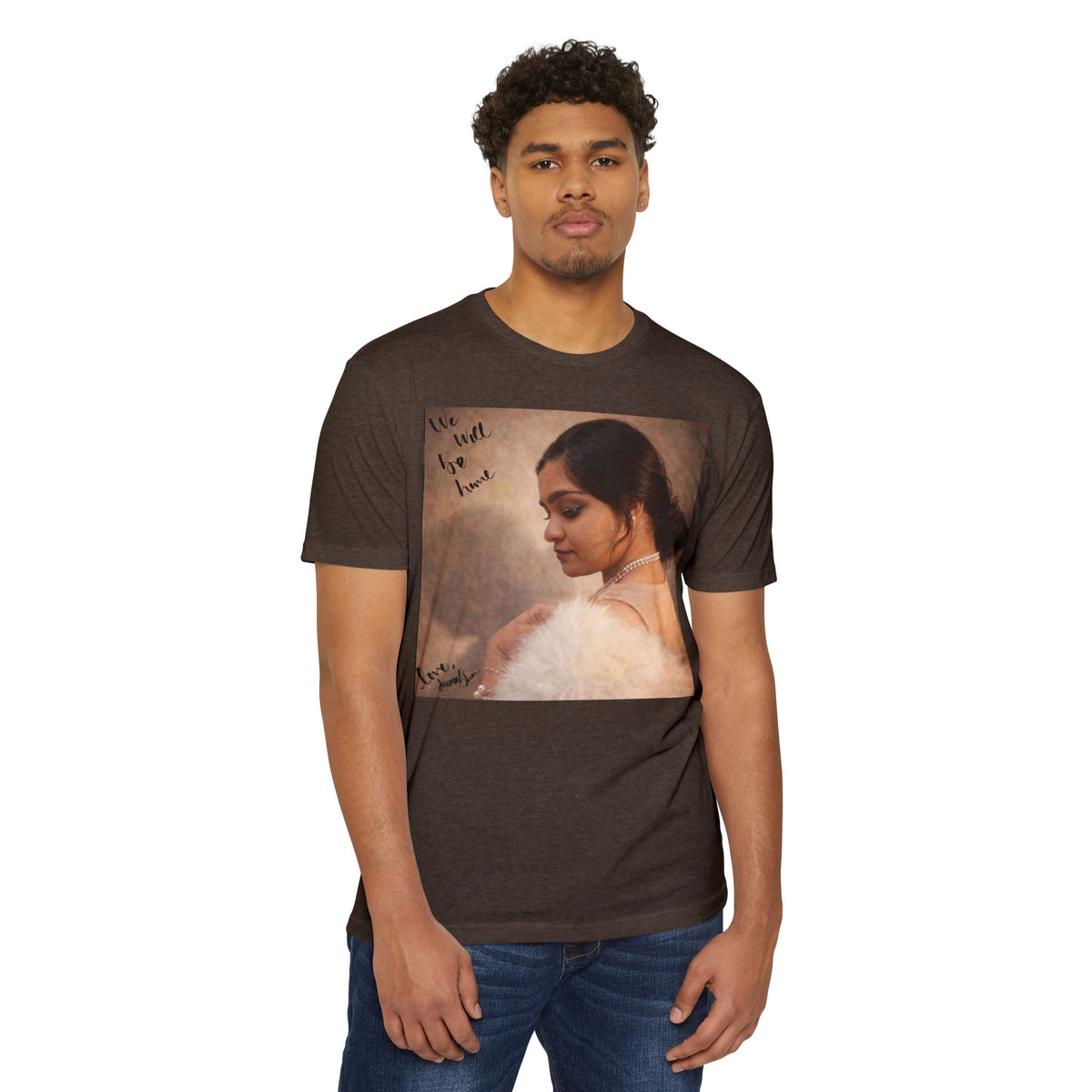 We Will Be Home Portrait Graphic T‑Shirt — Album Photo Tee