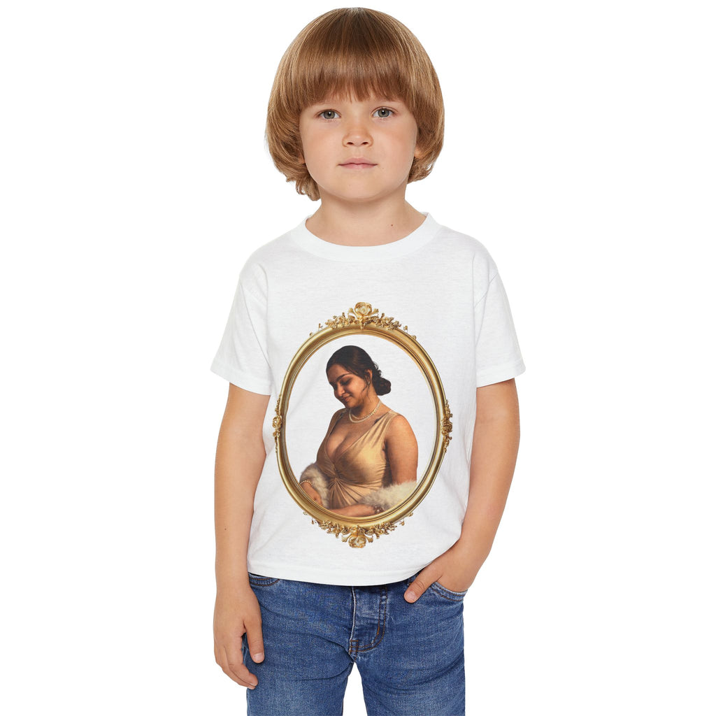 Toddler T-Shirt — Framed Vintage Portrait Print
