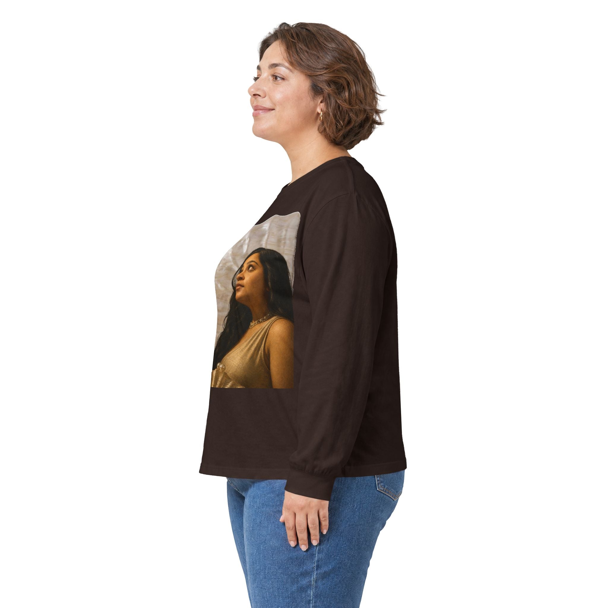Long Sleeve Tee — "We Will Be Home" Portrait Graphic