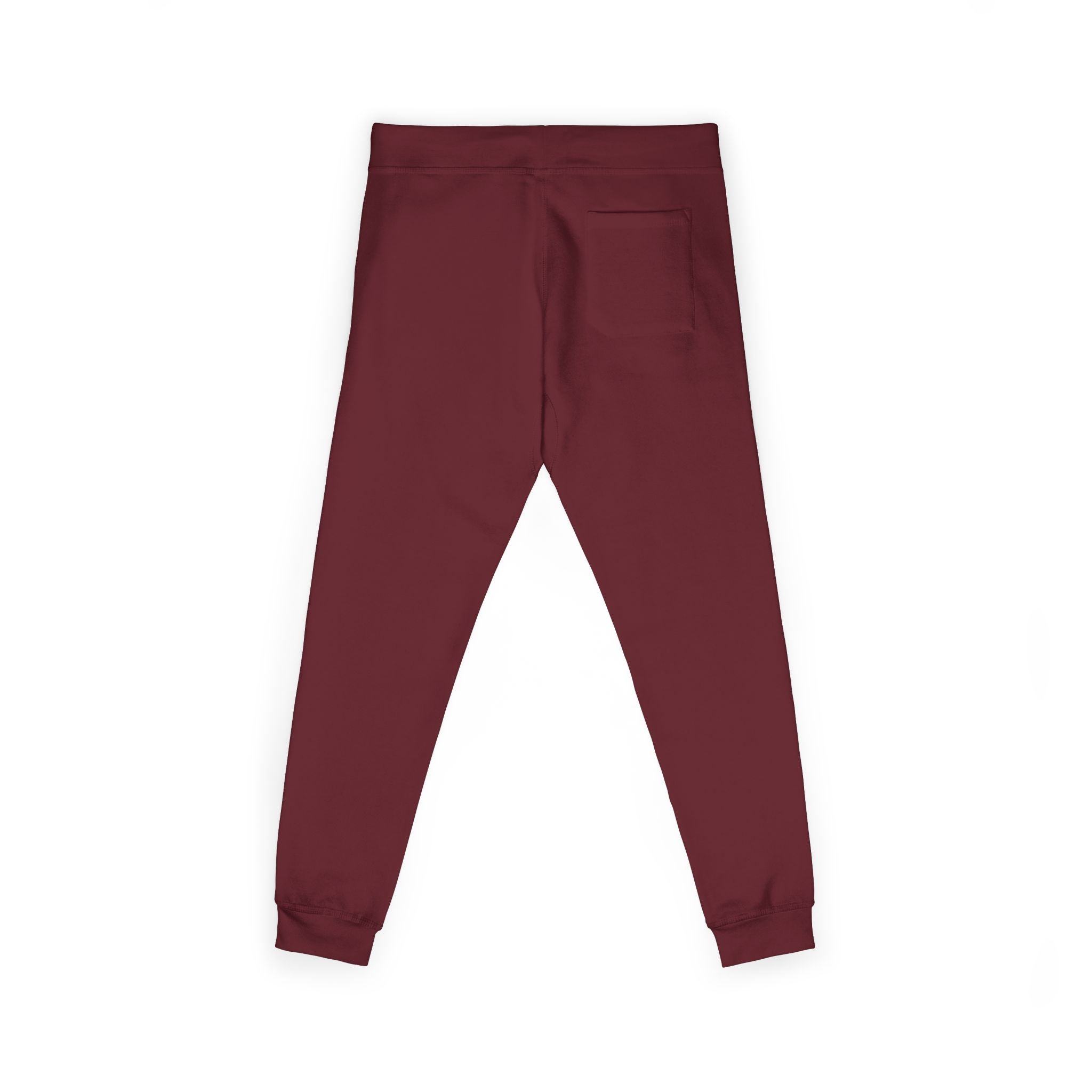 Embroidered Golden Lion Joggers — Cozy Fleece Sweatpants