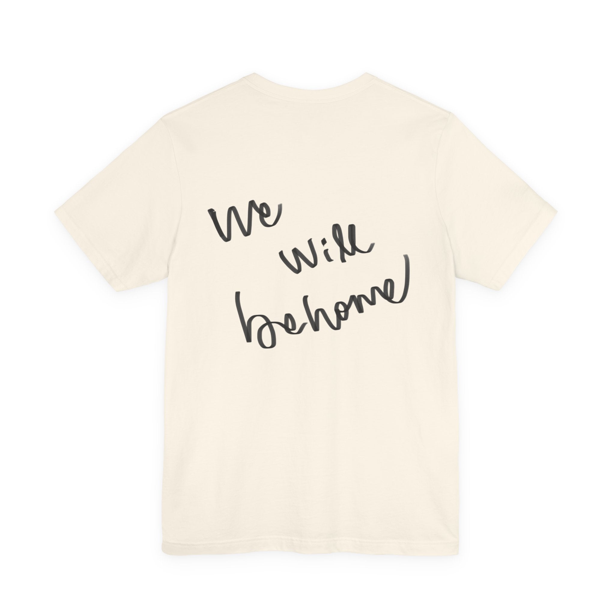 Vintage Mirror Art T‑Shirt — "We Will Be Home" Graphic Tee