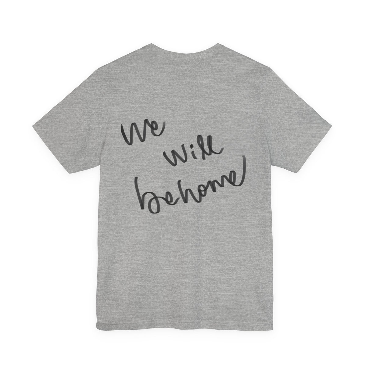 Vintage Mirror Art T‑Shirt — "We Will Be Home" Graphic Tee