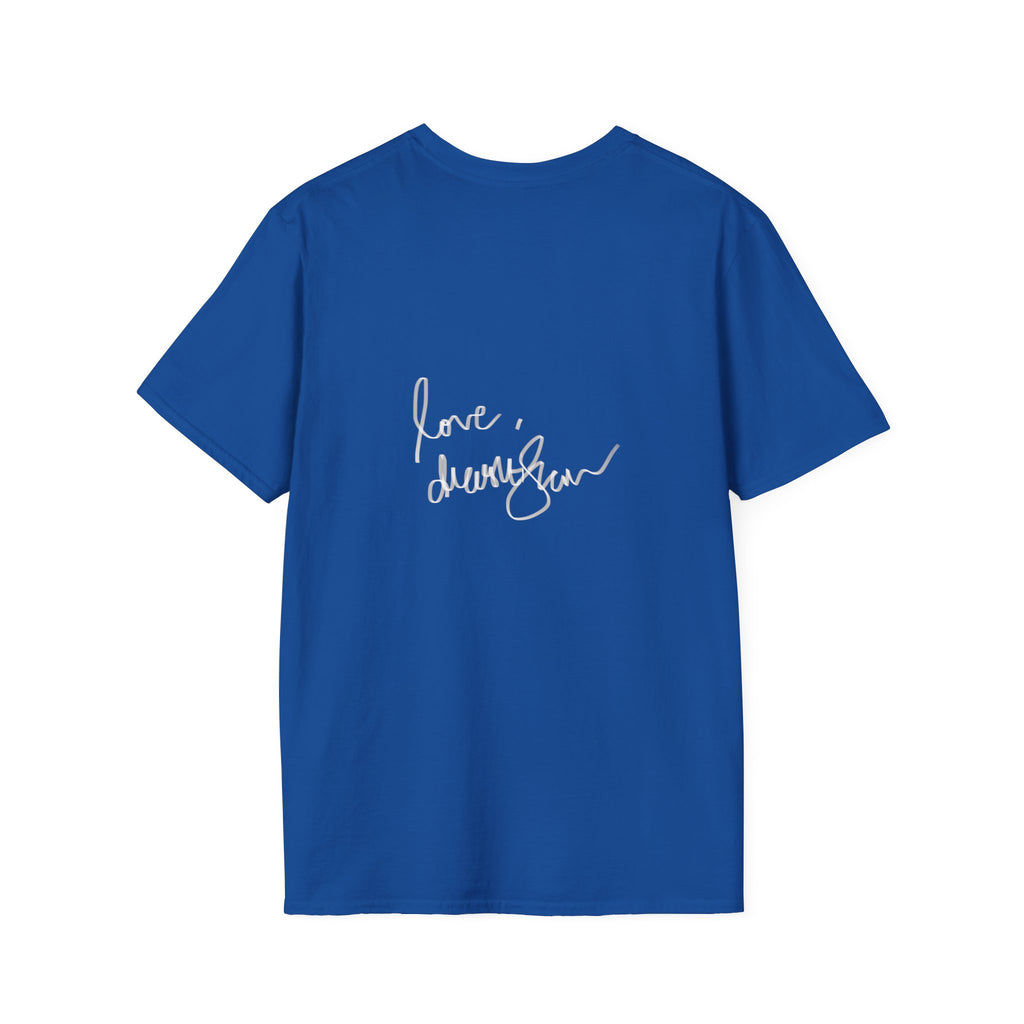 T-Shirt — Vintage Reclining Woman with Hand Mirror Art Tee
