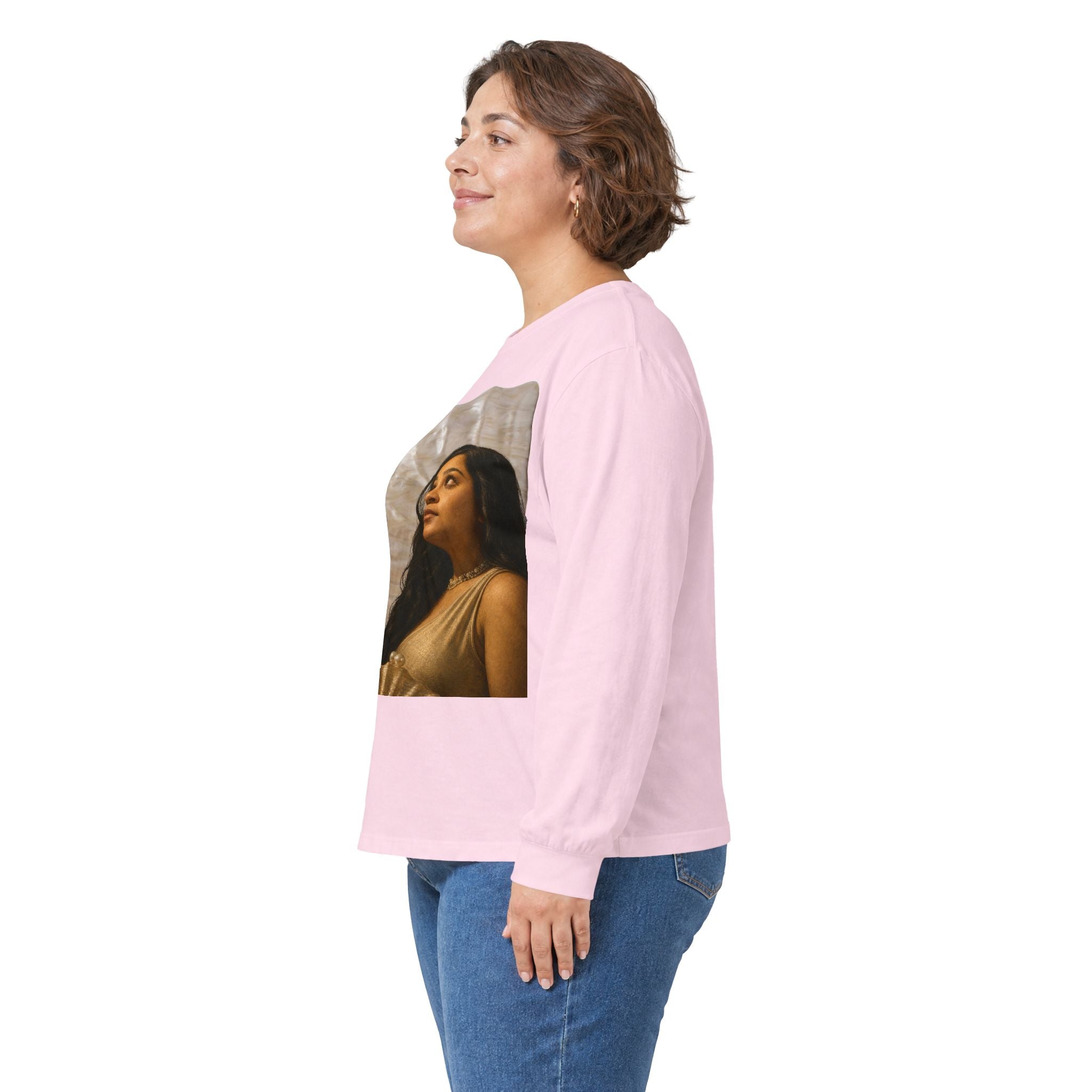 Long Sleeve Tee — "We Will Be Home" Portrait Graphic