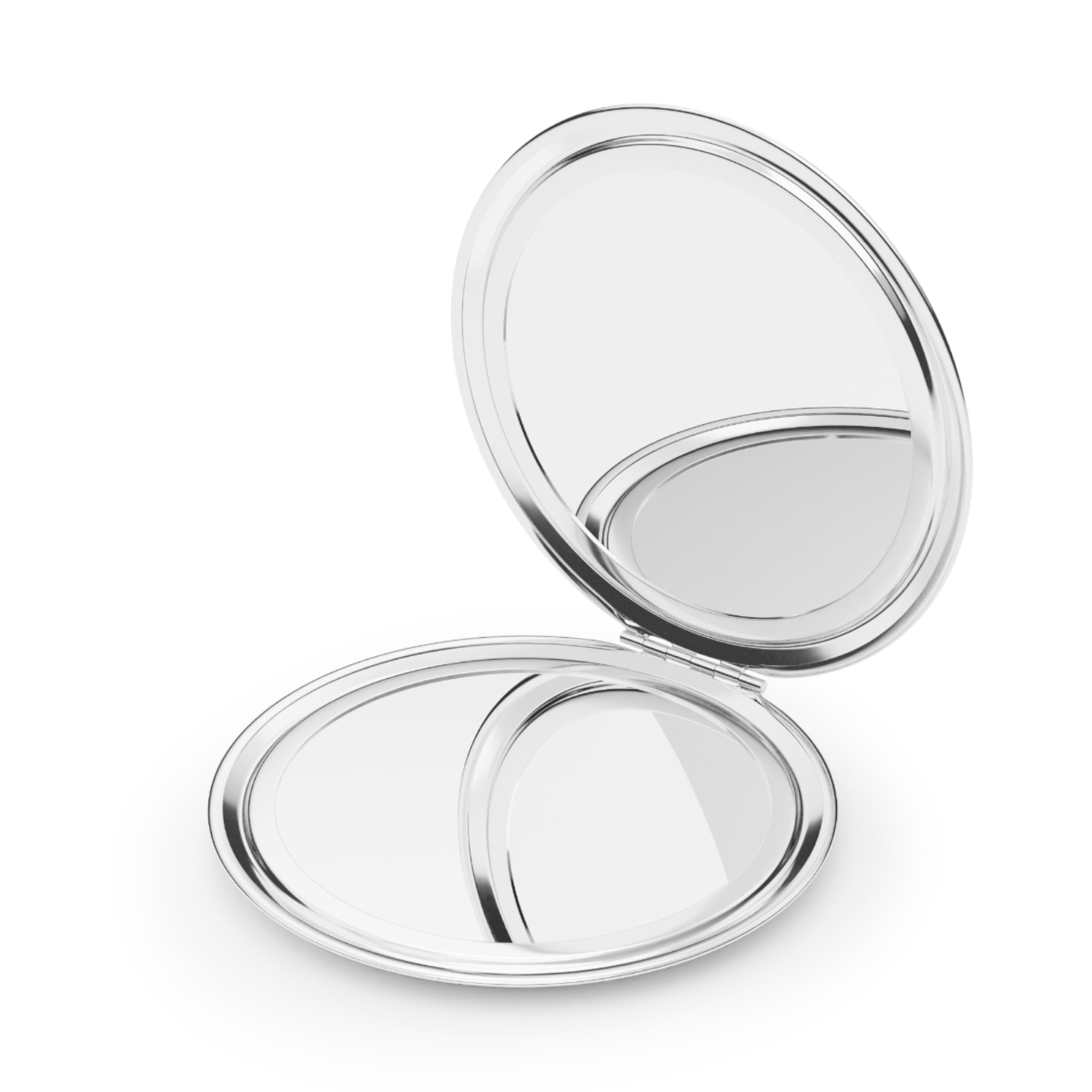 Vintage Portrait Compact Mirror — Travel Makeup Pocket Mirror