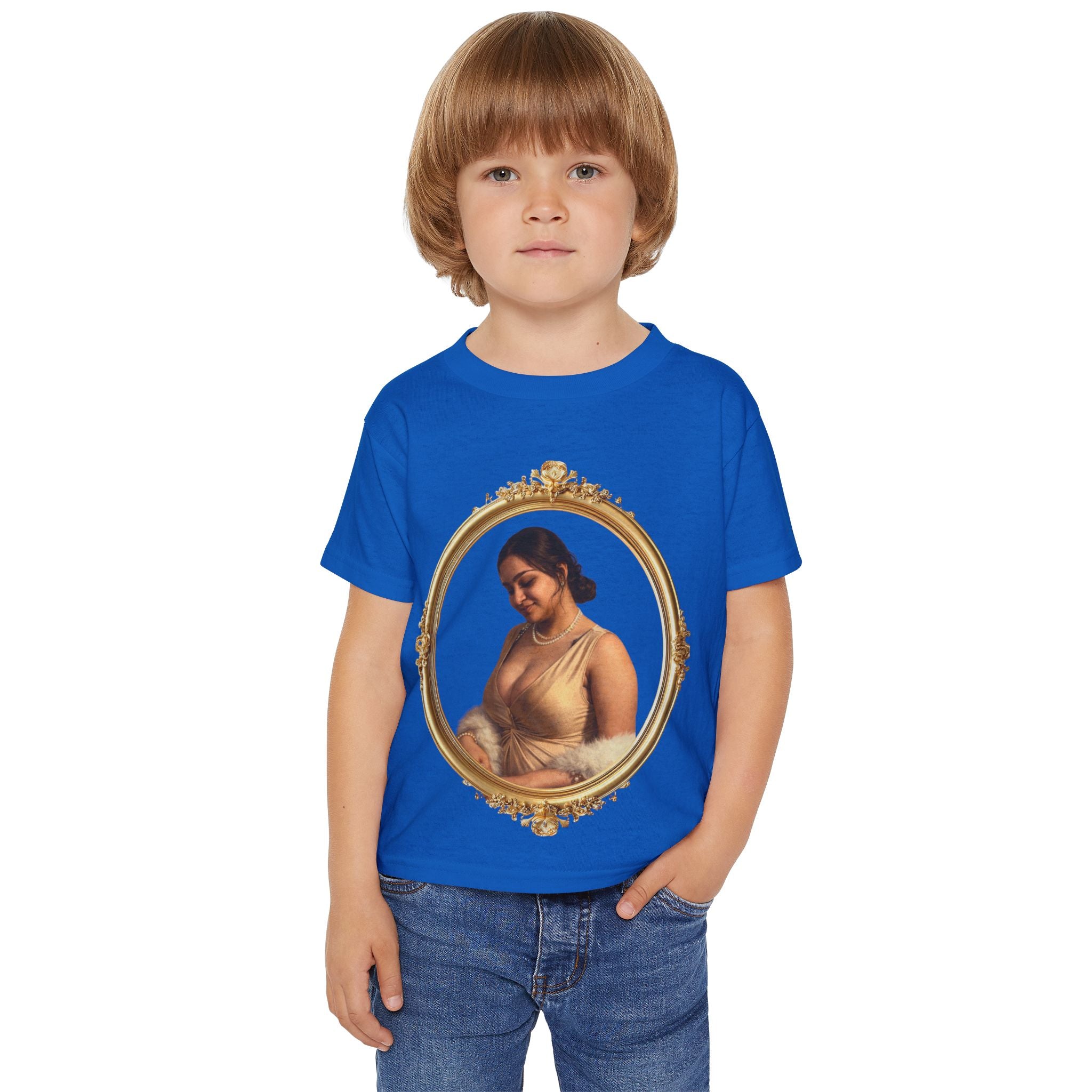 Toddler T-Shirt — Framed Vintage Portrait Print