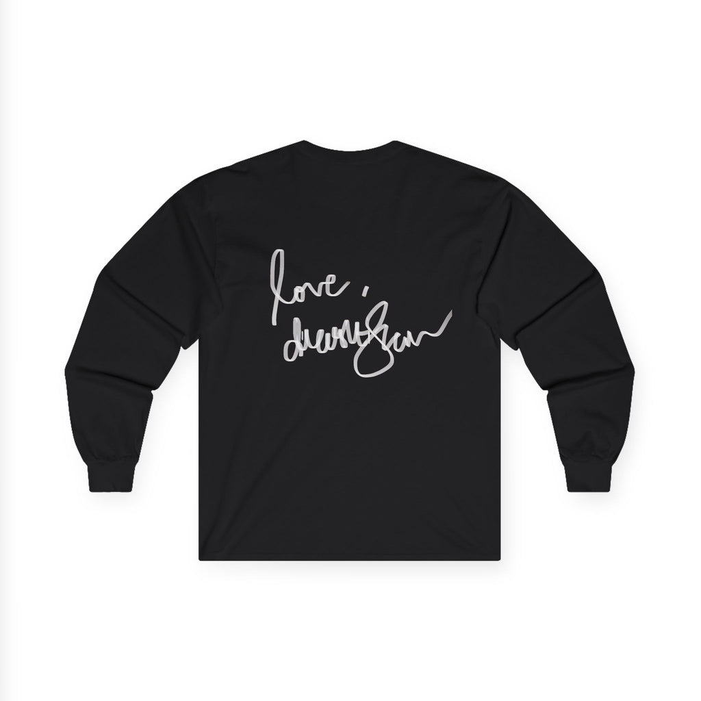 Long Sleeve Tee — "We Will Be Home" Portrait Graphic