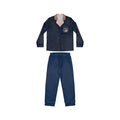Navy Satin Women’s Pajama Set – Luxurious Two-Piece Sleepwear