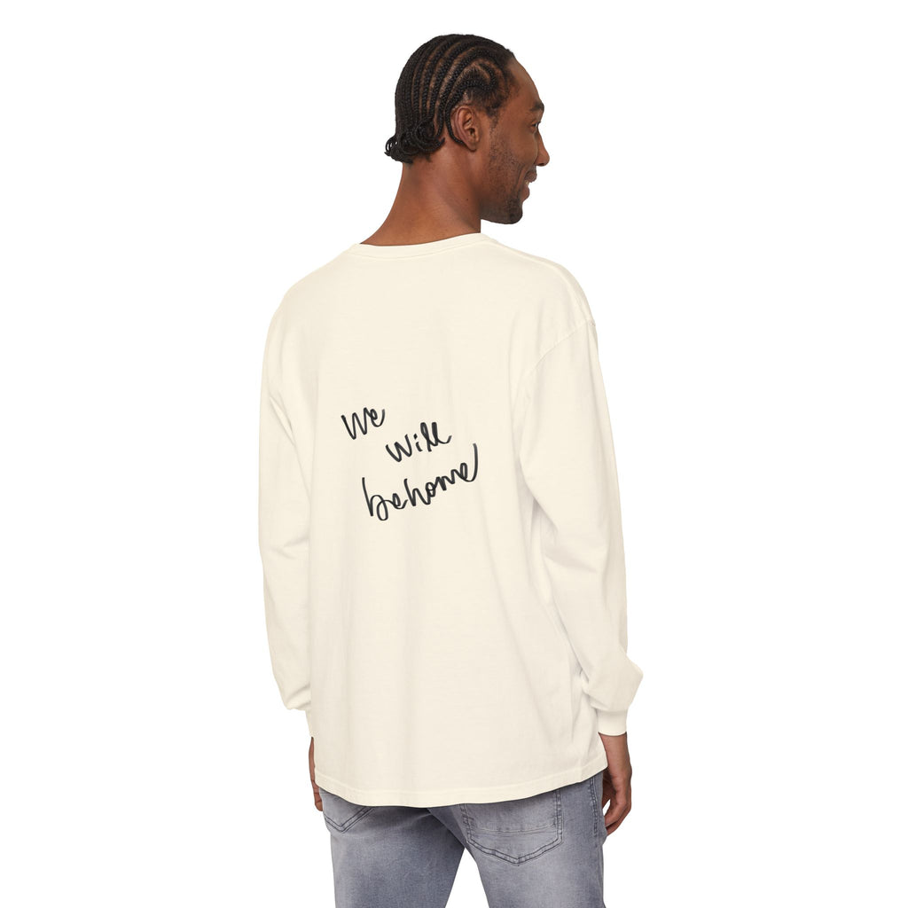 Long Sleeve T-Shirt — “Love, Dua Lipa” Shell Goddess Graphic