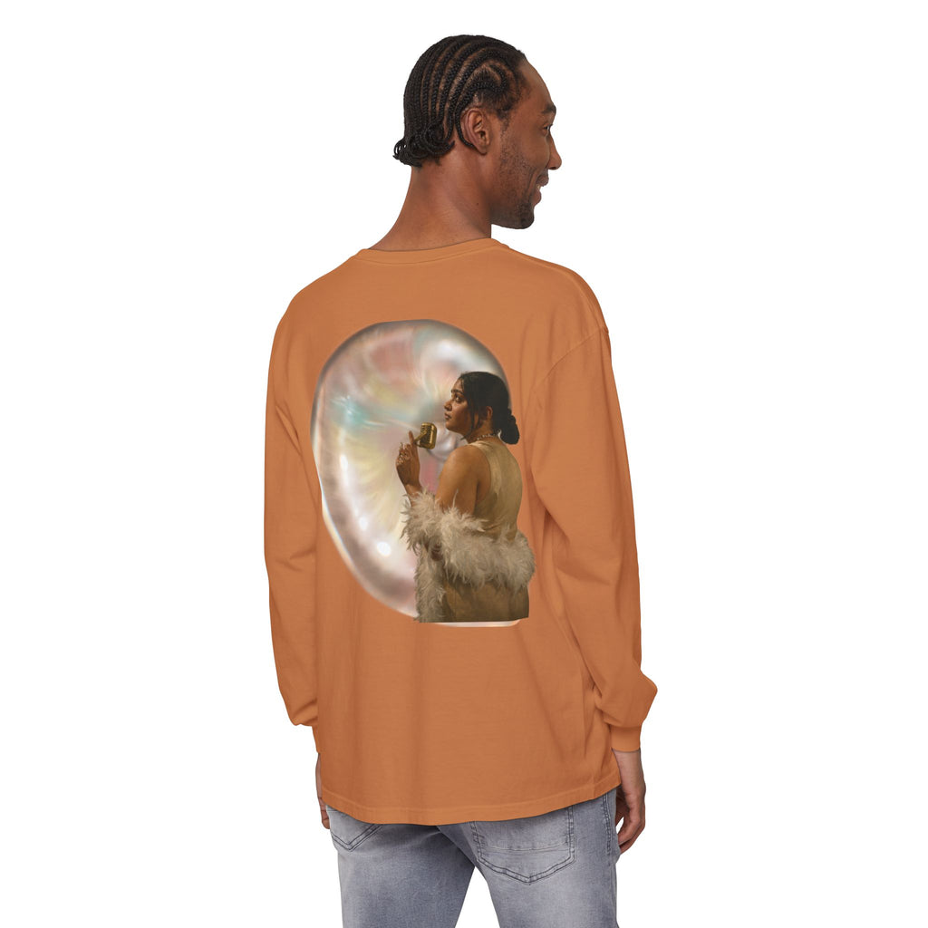 Unisex Garment-dyed Long Sleeve T-Shirt