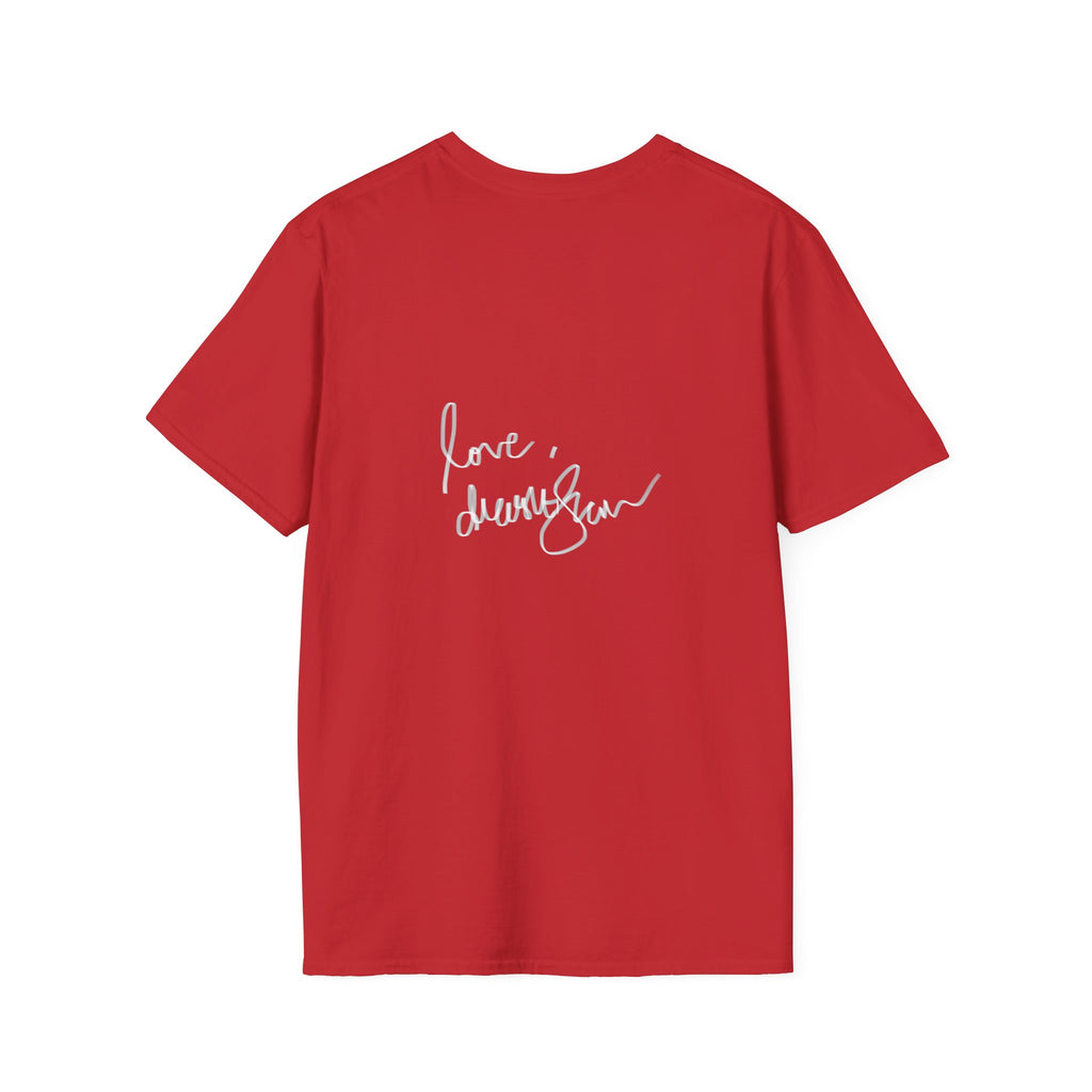 T-Shirt — Vintage Reclining Woman with Hand Mirror Art Tee