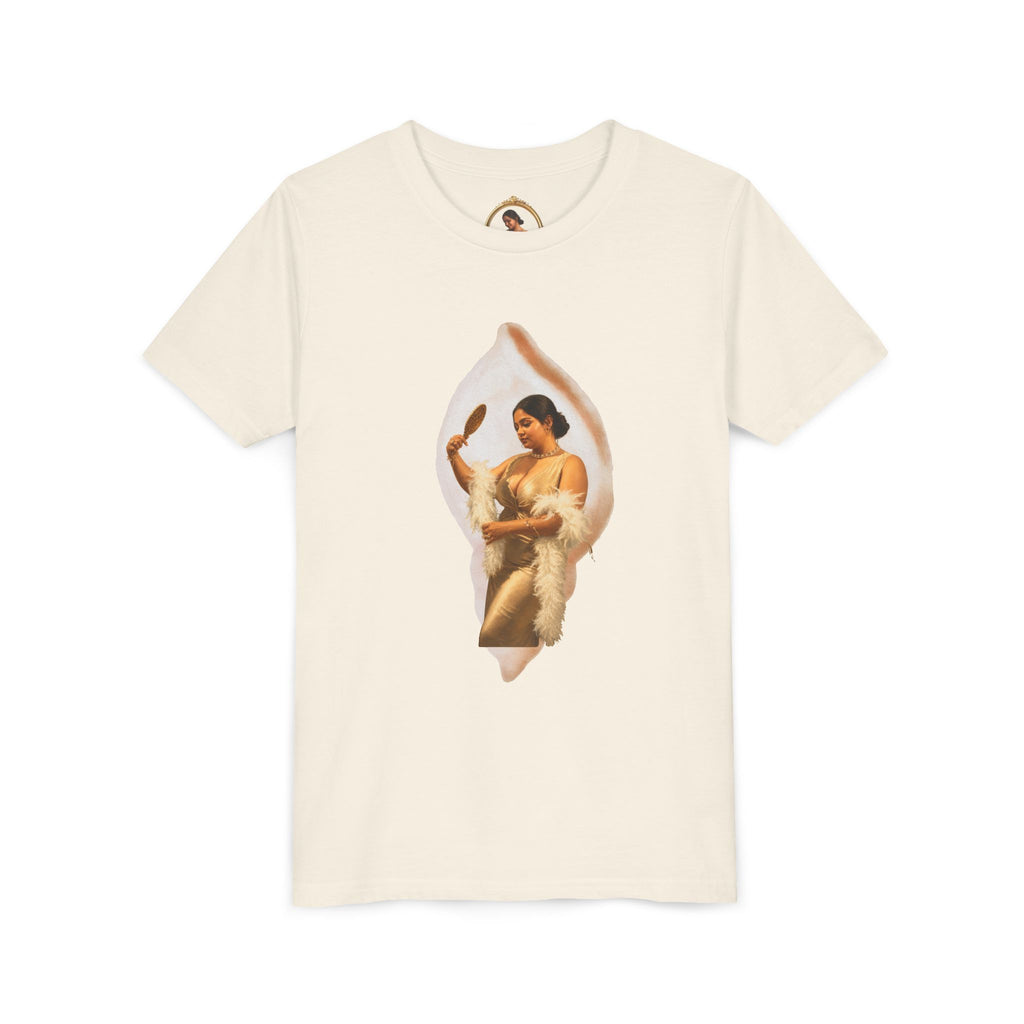 Drashti Youth Tee — Vintage Graphic with “We Will Be Home” Back Text