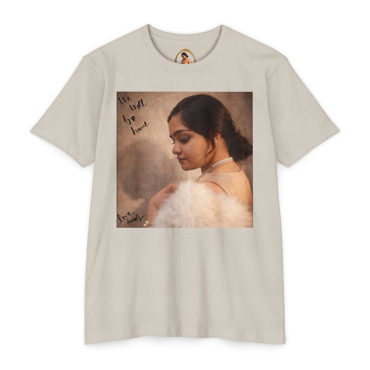 We Will Be Home Portrait Graphic T‑Shirt — Album Photo Tee