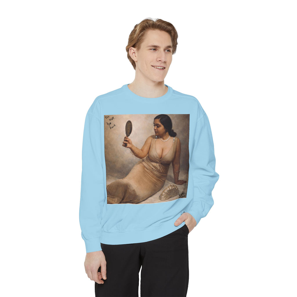 Sweatshirt — Vintage Muse Art Portrait Pullover