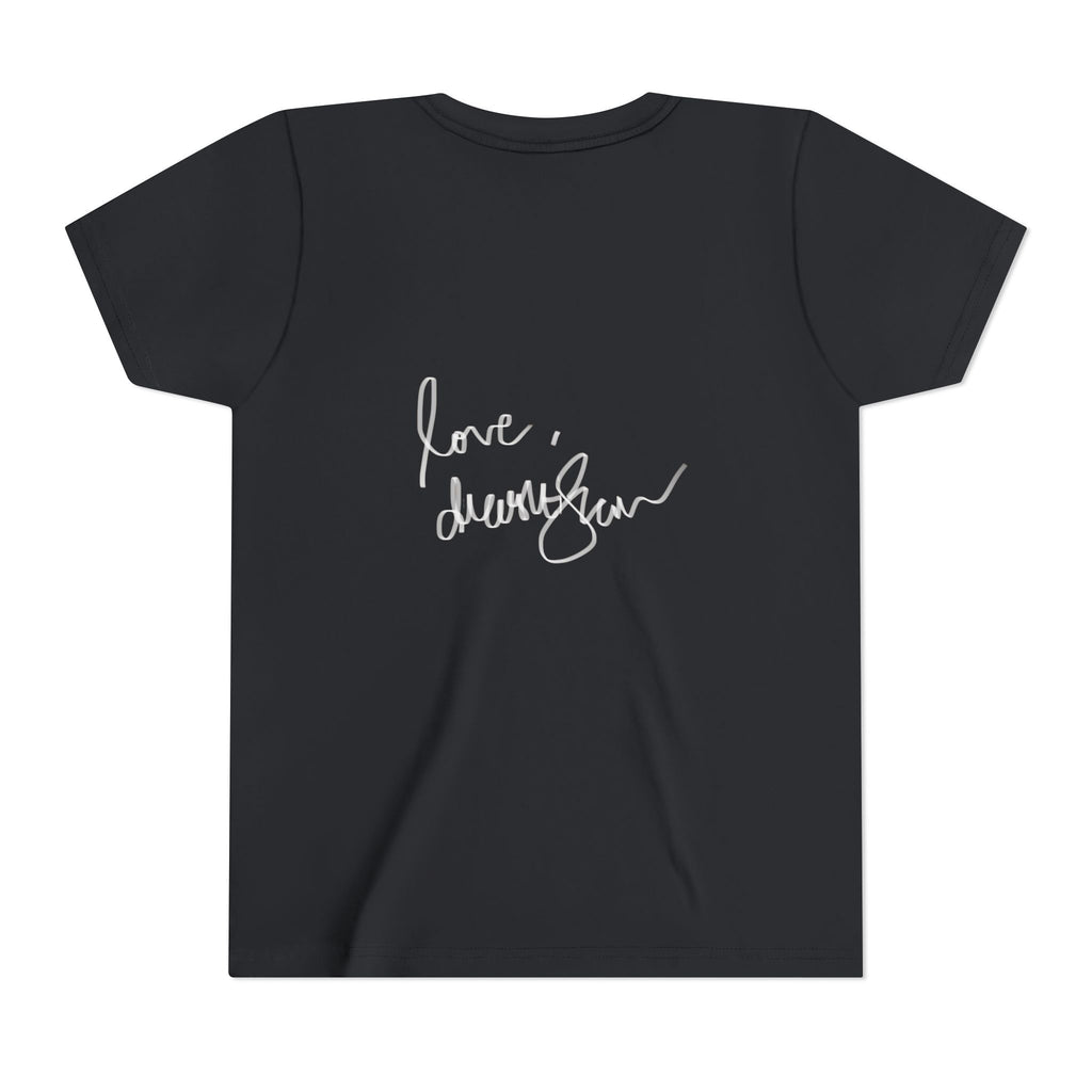 Drashti Youth Tee — Vintage Graphic with “We Will Be Home” Back Text