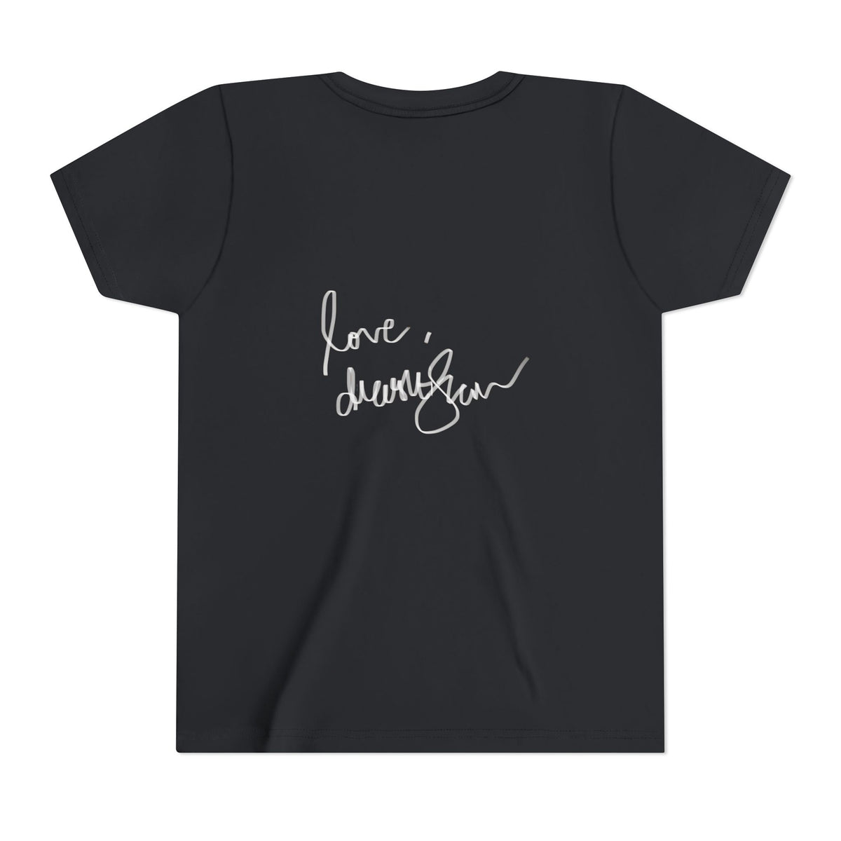 Drashti Youth Tee — Vintage Graphic with “We Will Be Home” Back Text
