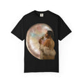 T‑Shirt — Retro Glam Woman with Iridescent Bubble | 'We Will Become' Graphic Tee