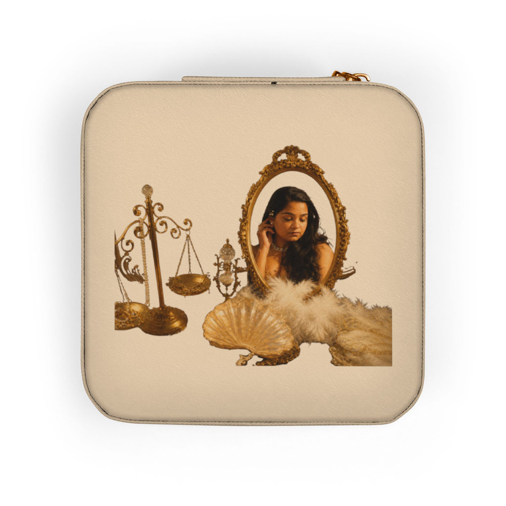 We Will Be Home Jewelry Case — Compact Organizer with Mirror