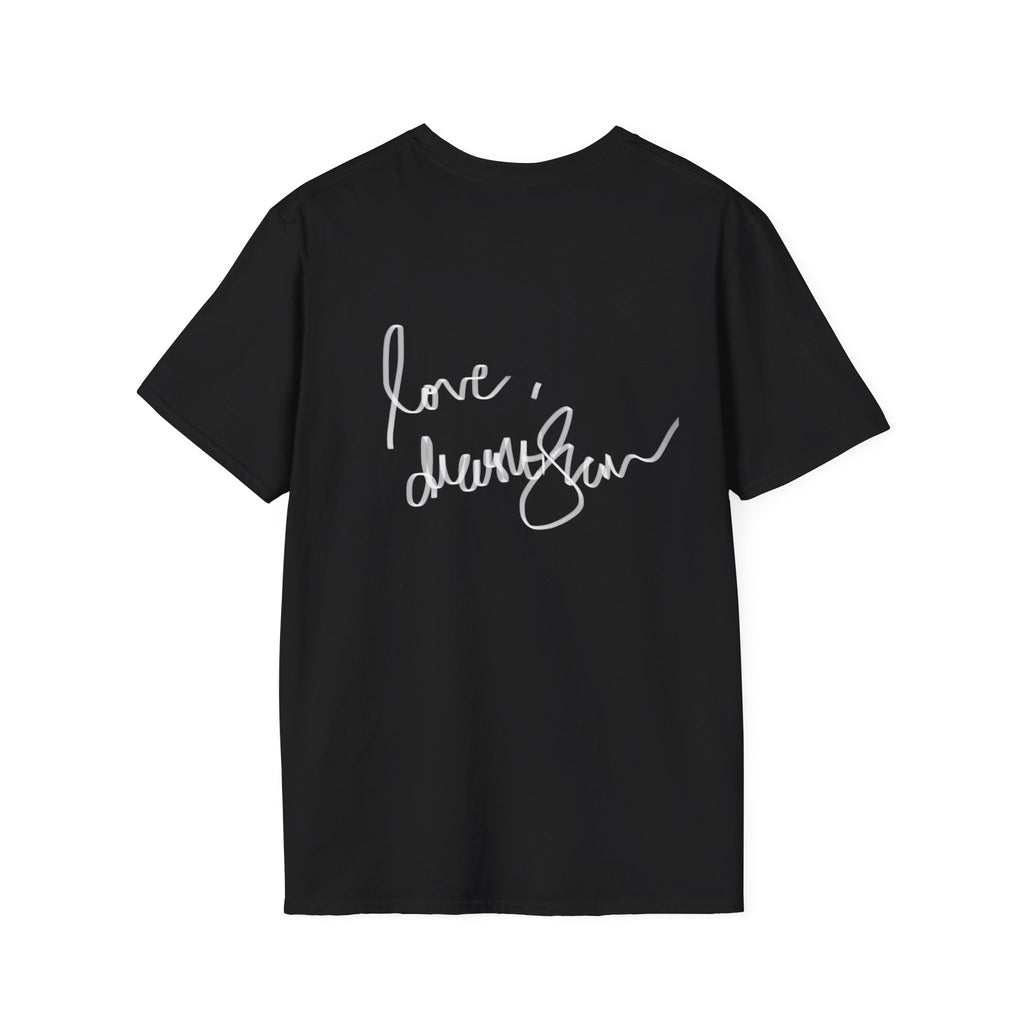 T-Shirt — Vintage Reclining Woman with Hand Mirror Art Tee