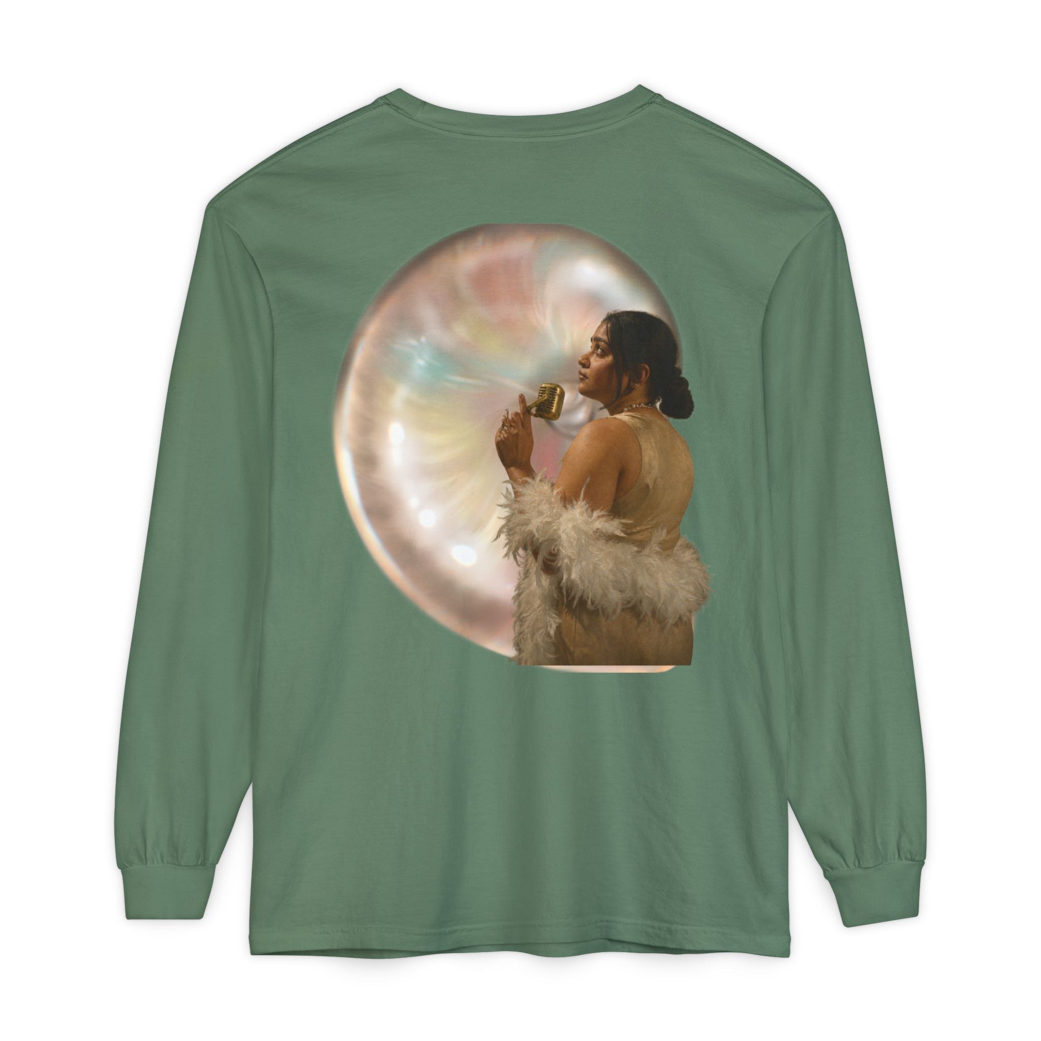 Unisex Garment-dyed Long Sleeve T-Shirt