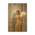 Drashti's Classic Canvas: Vintage Portrait Art Canvas Print