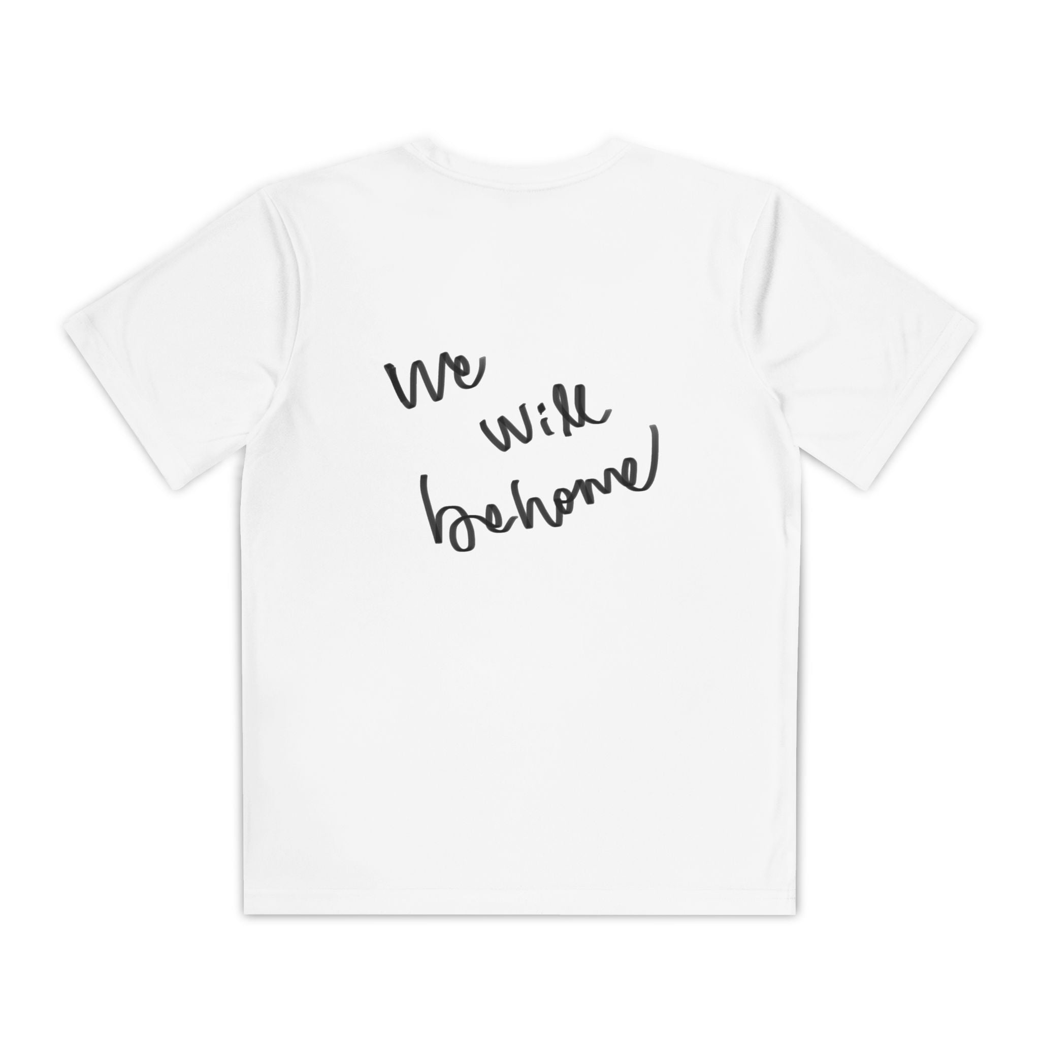 Youth Competitor Tee — Inspirational 'We Will Be Home' Graphic Tee