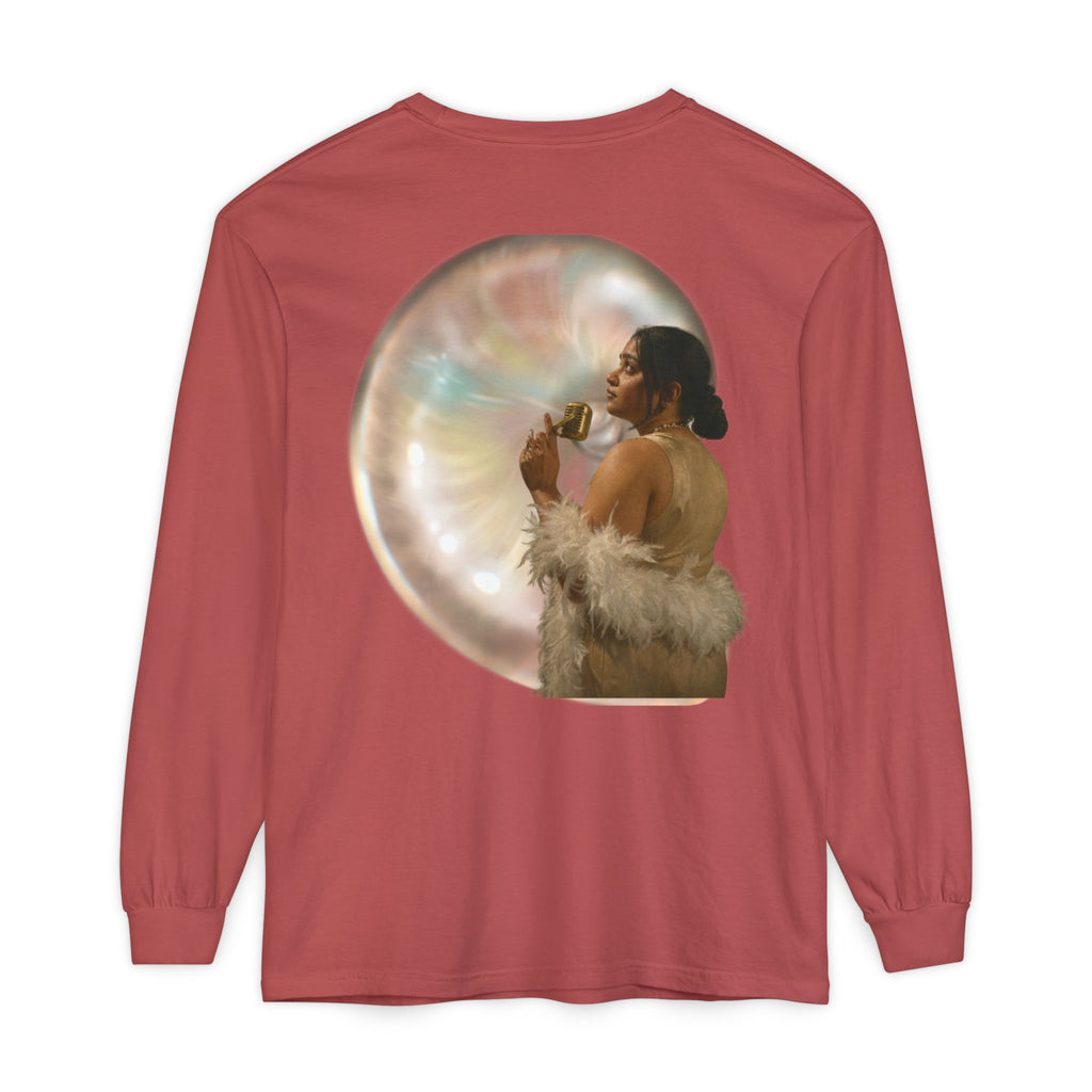 Unisex Garment-dyed Long Sleeve T-Shirt