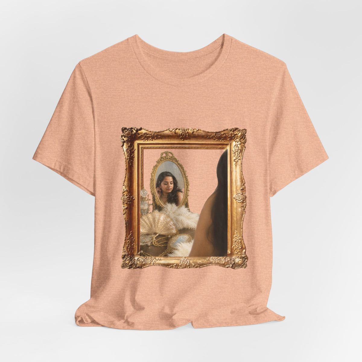 Vintage Mirror Art T‑Shirt — "We Will Be Home" Graphic Tee