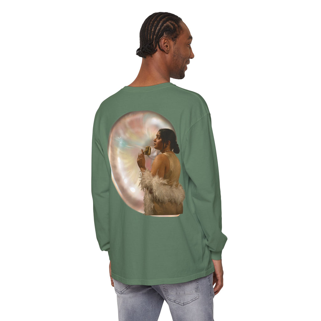 Unisex Garment-dyed Long Sleeve T-Shirt