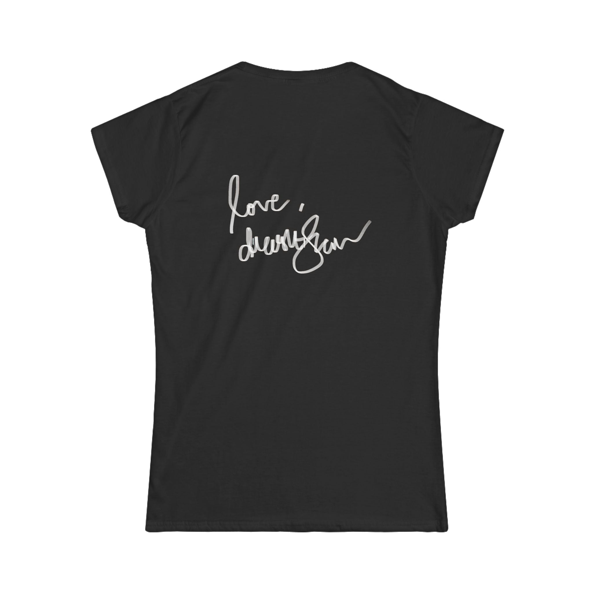 Women's Classic White Tee — Softstyle Short-Sleeve Shirt