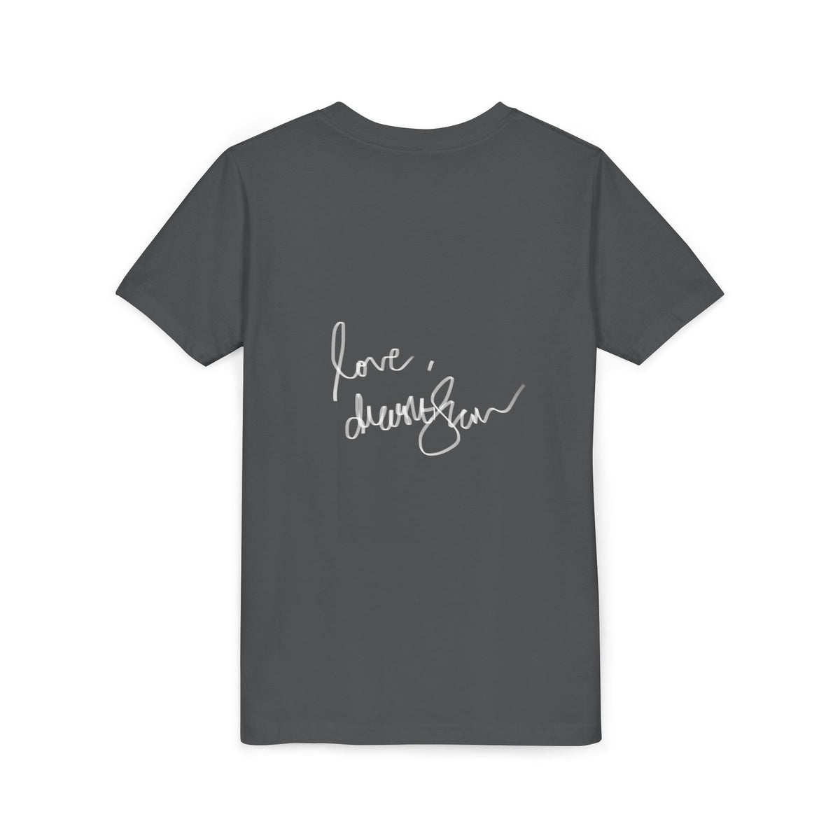 Drashti Youth Tee — Vintage Graphic with “We Will Be Home” Back Text