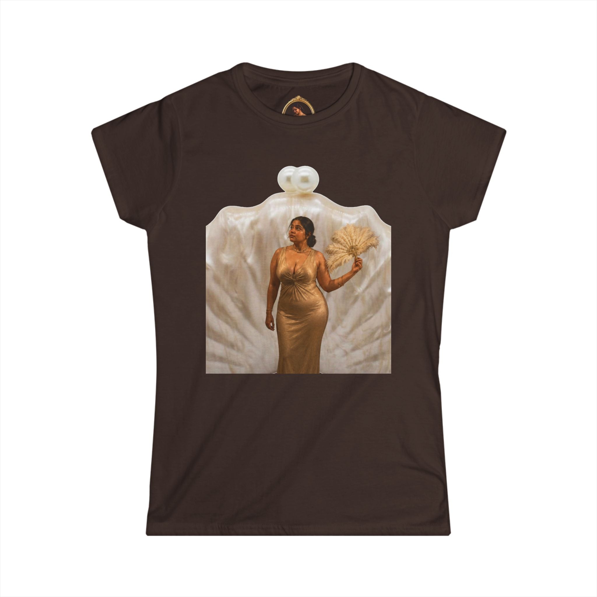 Women's Classic White Tee — Softstyle Short-Sleeve Shirt