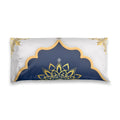 Satin Pillowcase - Navy & Gold Mandala Body Pillowcase (Luxurious Satin, Spa & Gift)