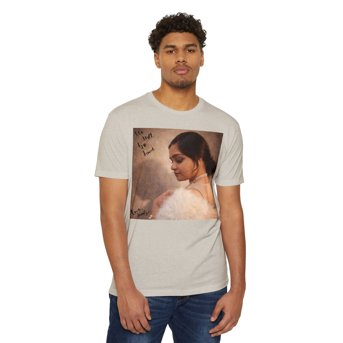We Will Be Home Portrait Graphic T‑Shirt — Album Photo Tee