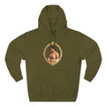 Portrait Hoodie — Vintage Frame Romantic Art Pullover