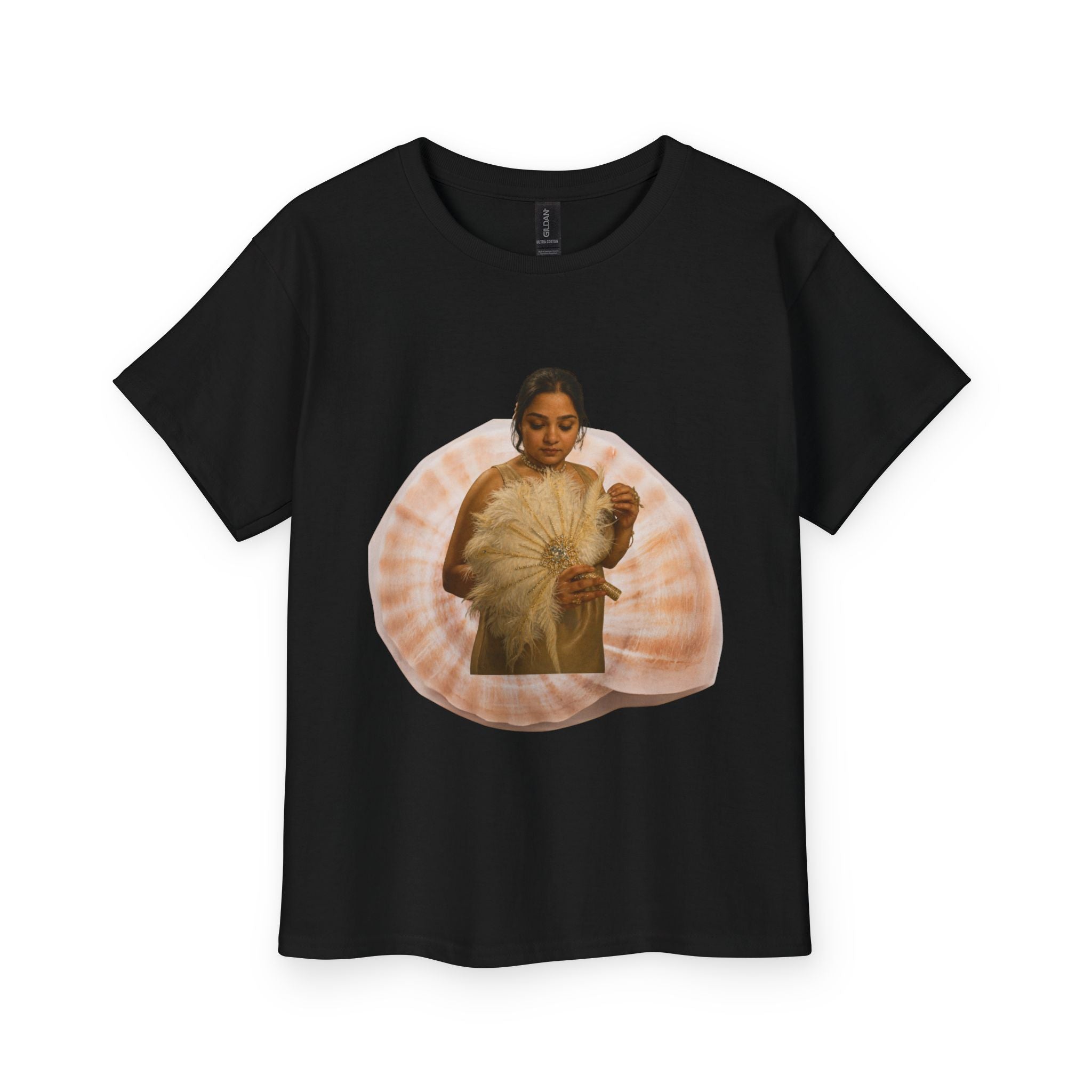 Youth Tee — 'We Will Be Home' Vintage Shell Photo Graphic