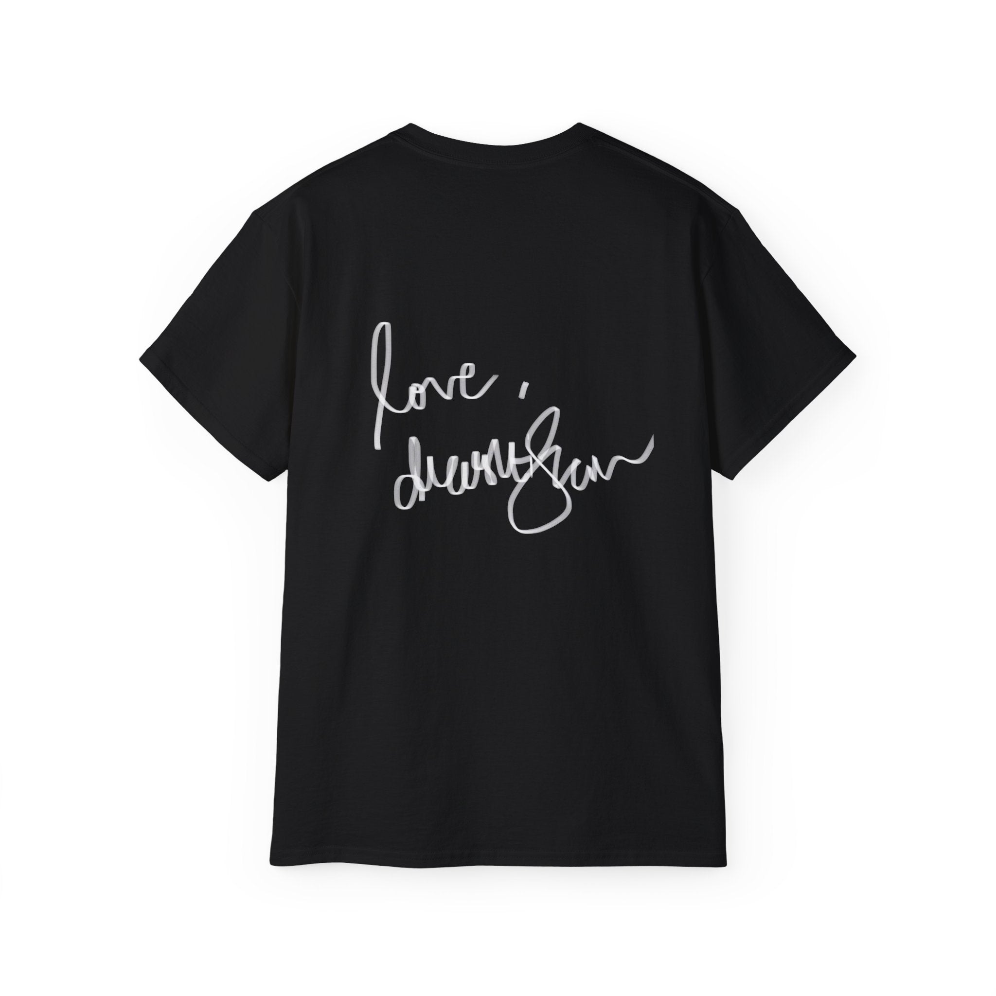 Vintage Glam Portrait T‑Shirt — Elegant Woman in Fur Graphic Tee