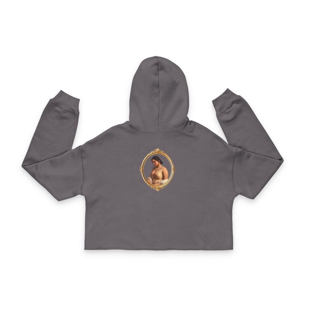 Cropped Hoodie — Vintage Venus Painting Print