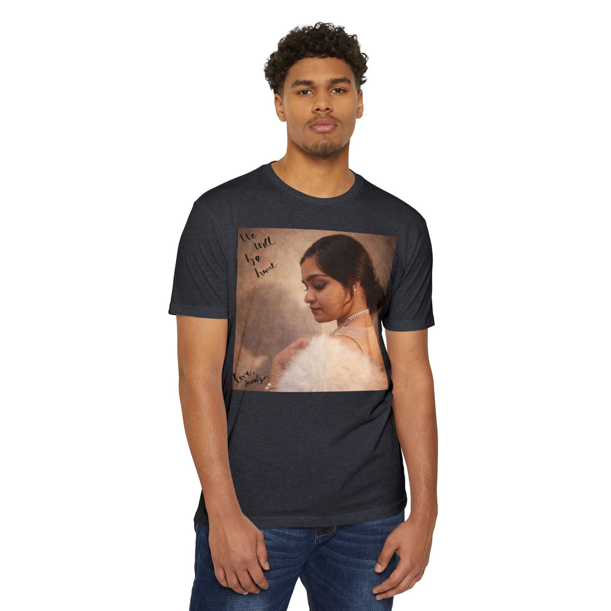 We Will Be Home Portrait Graphic T‑Shirt — Album Photo Tee