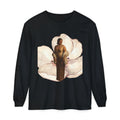 We Will Be Home Long Sleeve Tee — Floral Vintage Portrait Graphic