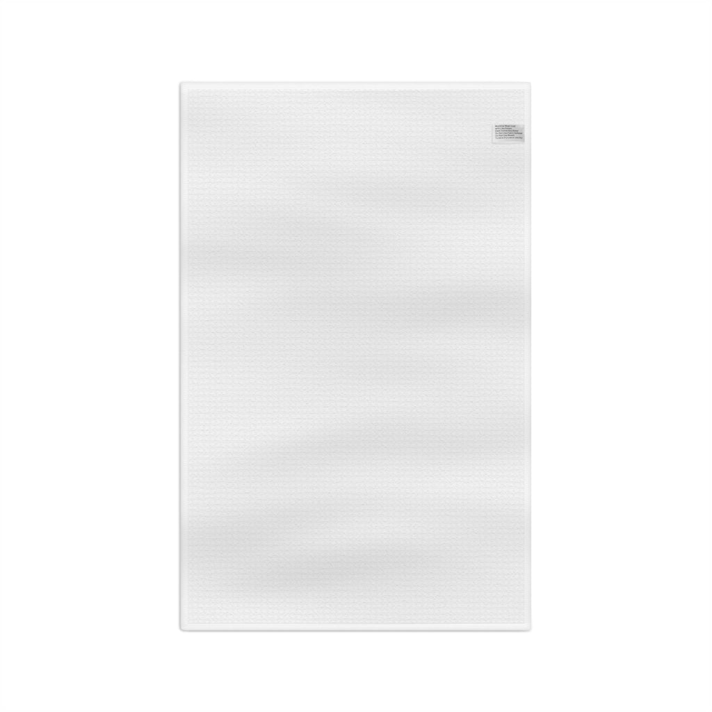 Pearl & Diamond Vintage Tea Towel — Elegant Navy Microfiber Kitchen Towel