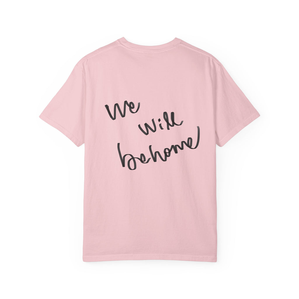 T‑Shirt — Retro Glam Woman with Iridescent Bubble | 'We Will Become' Graphic Tee